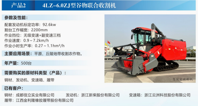 4LZ-6.0ZJ型谷物联合收割机